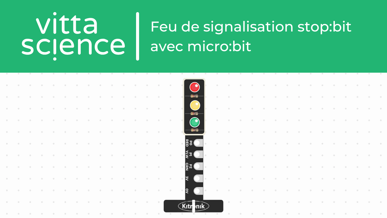 Feu de signalisation stop:bit avec micro:bit